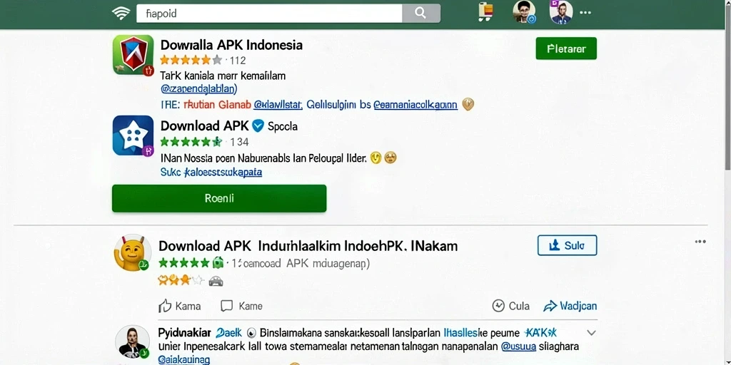 Tampilan antarmuka yang modern dan menarik.