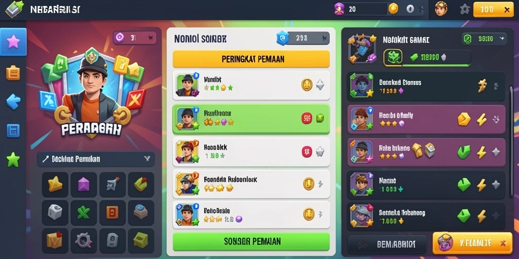 Tampilan antarmuka yang menarik dan mudah dipahami.