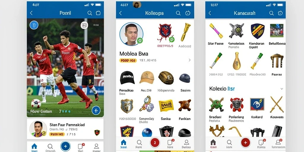 Tampilan antarmuka yang intuitif dan menarik.