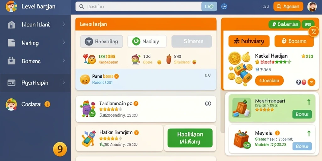 Tampilan awal aplikasi INDOSATTOTO yang menarik dan modern.