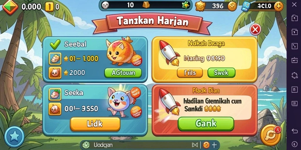 Tampilan antarmuka yang intuitif dan mudah digunakan.