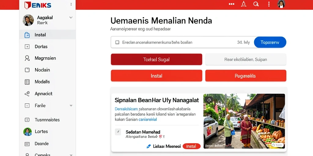 Tampilan antarmuka yang menarik dan responsif.