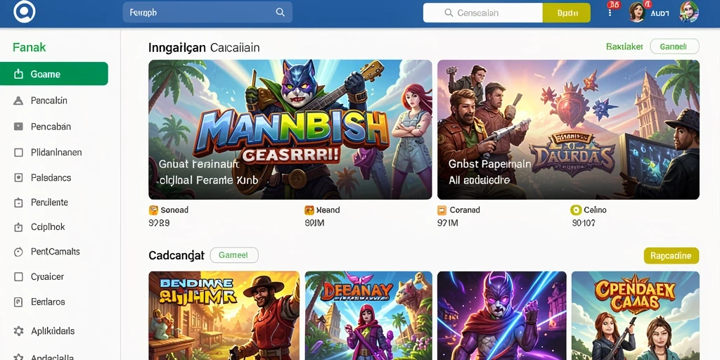 Tampilan permainan slot dengan grafis berkualitas tinggi.
