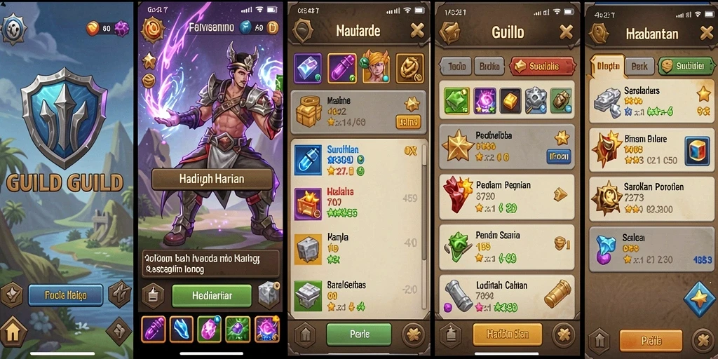 Screenshot menampilkan grafik menawan dalam permainan.