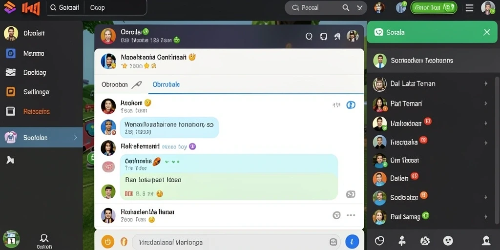 Tampilan antarmuka yang user-friendly.