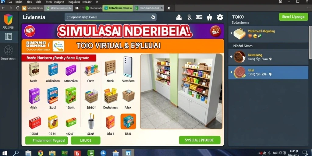 Tampilan antarmuka yang menarik dan mudah dinavigasi.