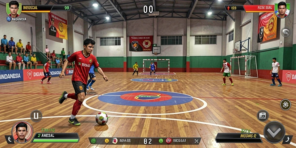 Tampilan awal permainan yang menawan.