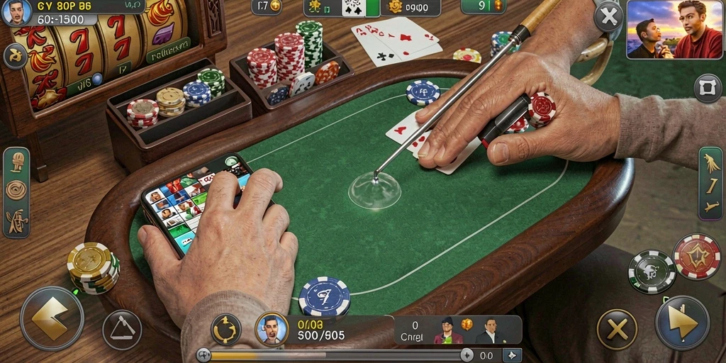 Screenshot menunjukkan grafis indah dalam gameplay.